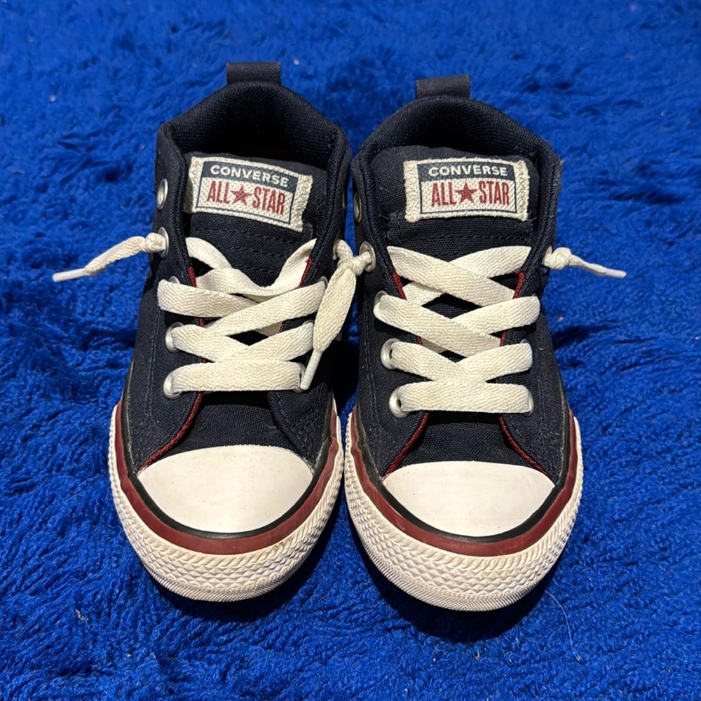 Converse Street Slip On Shoes Youth Size 12 Navy - never worn!